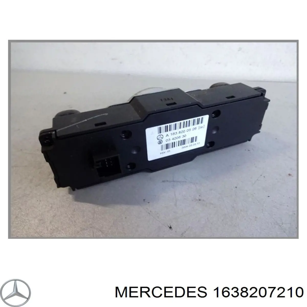 Botão de ativação de motor de acionamento de vidro de consola central Mercedes 1638207210 preço, a partir de 114,27 USD
