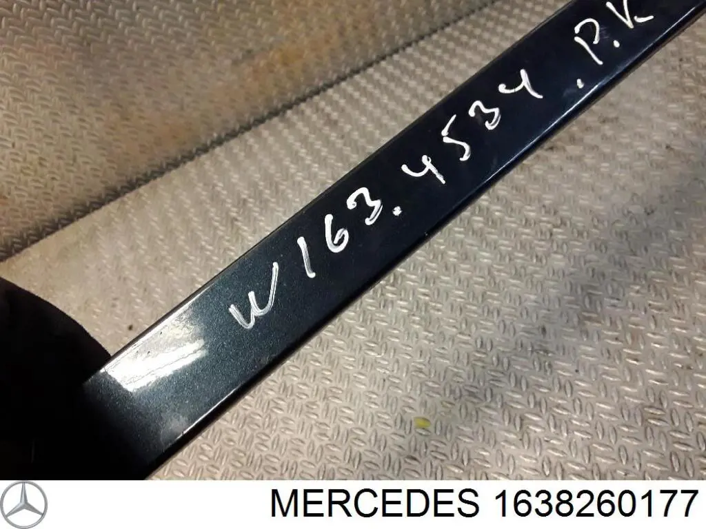 Ripa (placa sobreposta) da luz esquerda Mercedes 1638260177 preço, a partir de 41,38 USD