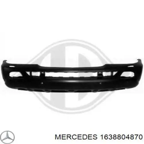 Pára-choque dianteiro Mercedes 1638804870 preço, a partir de 345,07 USD