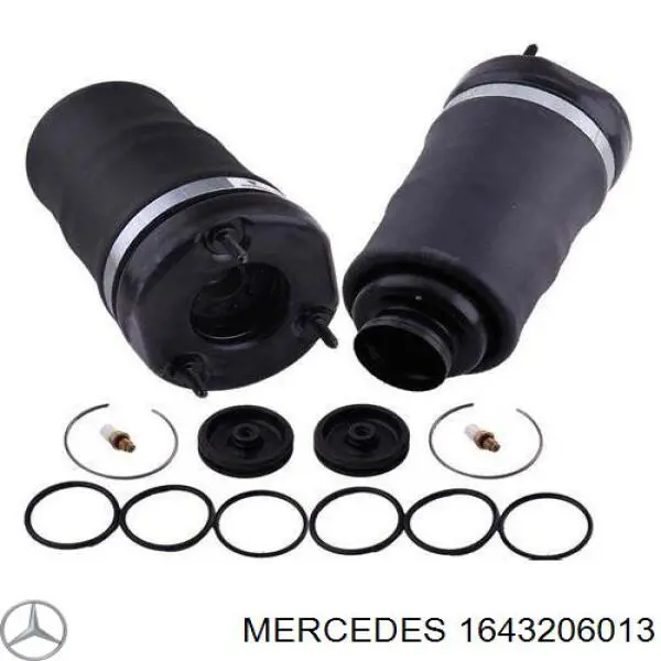 Amortecedor dianteiro Mercedes 1643206013 preço, a partir de 372,86 USD