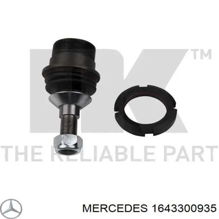 Suporte de esfera inferior Mercedes 1643300935 preço, a partir de 30,87 USD