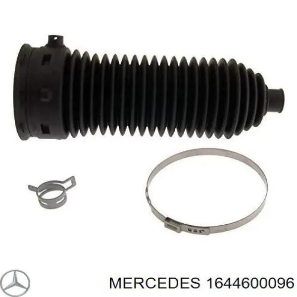 1644600096 Mercedes Bota de proteção do mecanismo de direção (de cremalheira)