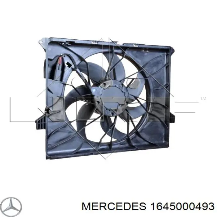 Difusor do radiador de esfriamento, montado com motor e roda de aletas Mercedes 1645000493 preço, a partir de 180,90 USD