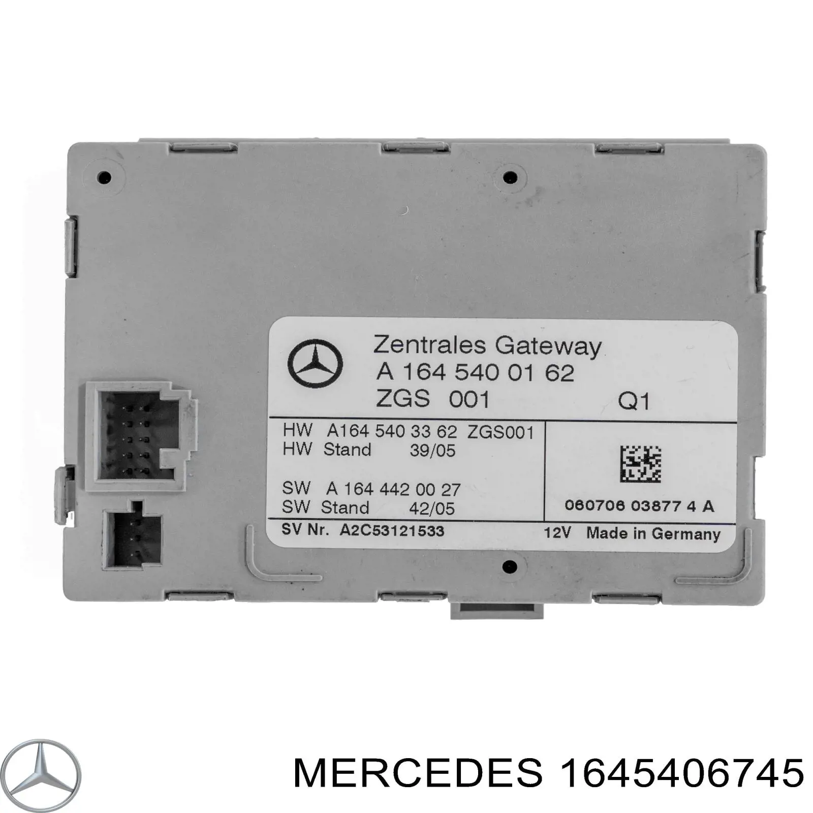 Unidade de controlo do fecho central Mercedes 1645405662 preço, a partir de 102,95 USD