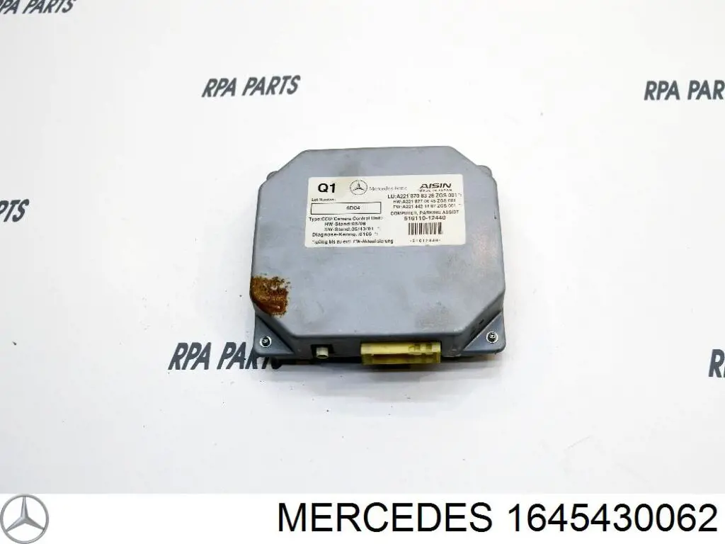 Compre 164543006280 Mercedes Módulo de direção da câmara