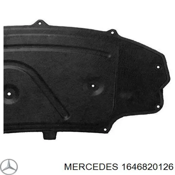 Isolamento de ruído da capota Mercedes 1646820126 preço, a partir de 57,74 USD
