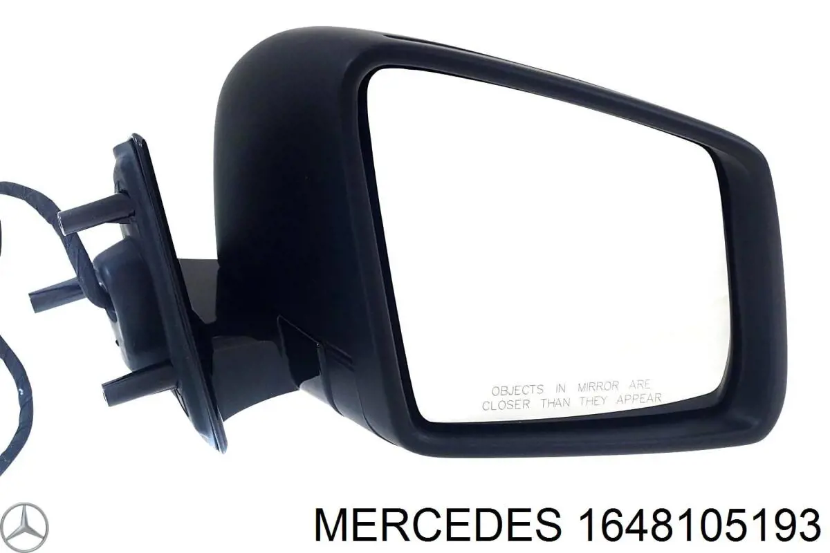 Espelho de retrovisão esquerdo Mercedes A1648105193 preço, a partir de 539,46 USD