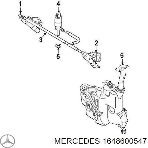 Injetor de fluido para lavador da luz dianteira esquerda Mercedes 1648600547 preço, a partir de 52,39 USD