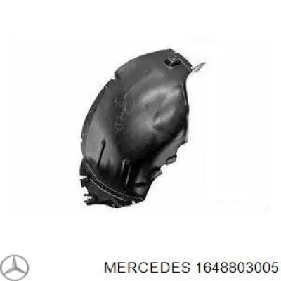 Guarda-barras direito dianteiro do pára-lama dianteiro Mercedes 1648803005 preço, a partir de 35,28 USD