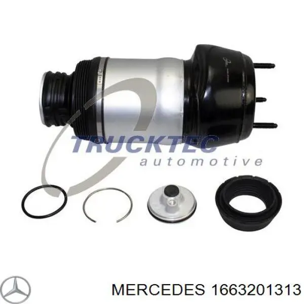 Amortecedor dianteiro esquerdo Mercedes 1663201313 preço, a partir de 282,98 USD