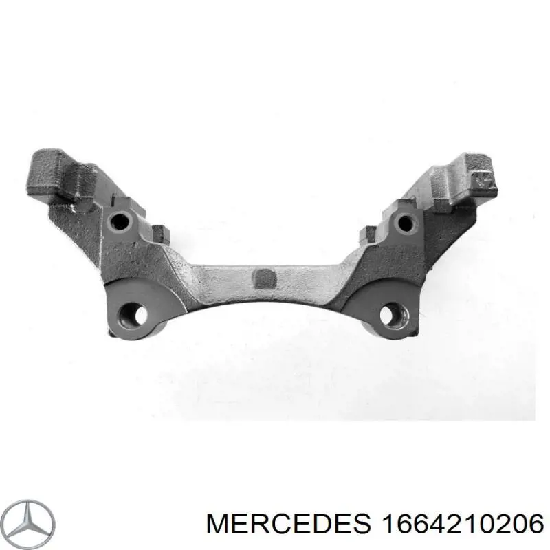 A1664211200 Mercedes Braçadeira do freio de suporte dianteiro