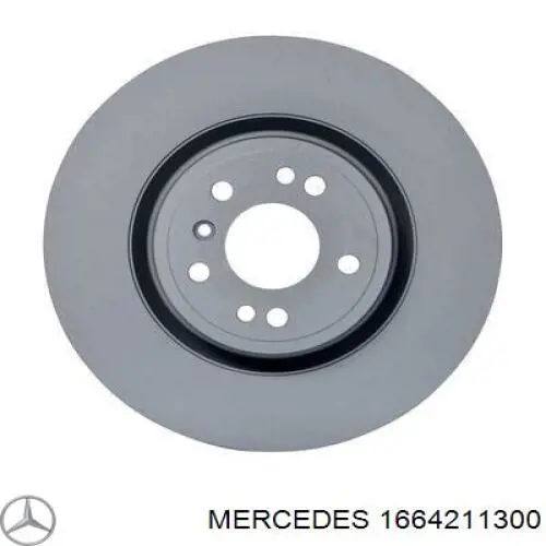 Disco do freio dianteiro Mercedes 1664211300 preço, a partir de 96,98 USD
