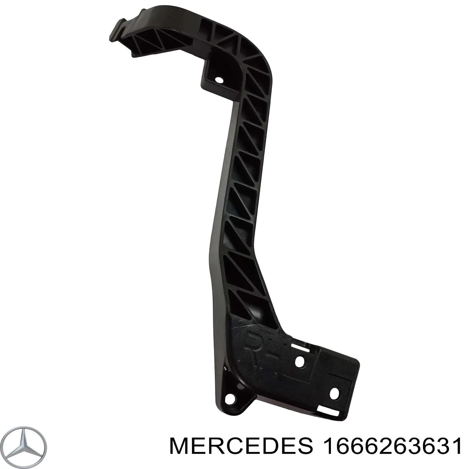 Consola do pára-choque dianteiro esquerdo Mercedes 1666263631 preço, a partir de 46,76 USD