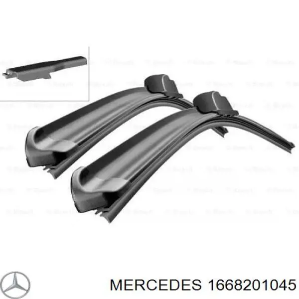 Limpa-pára-brisas do pára-brisas, kit de 2 un. Mercedes 1668201045 preço, a partir de 84,61 USD