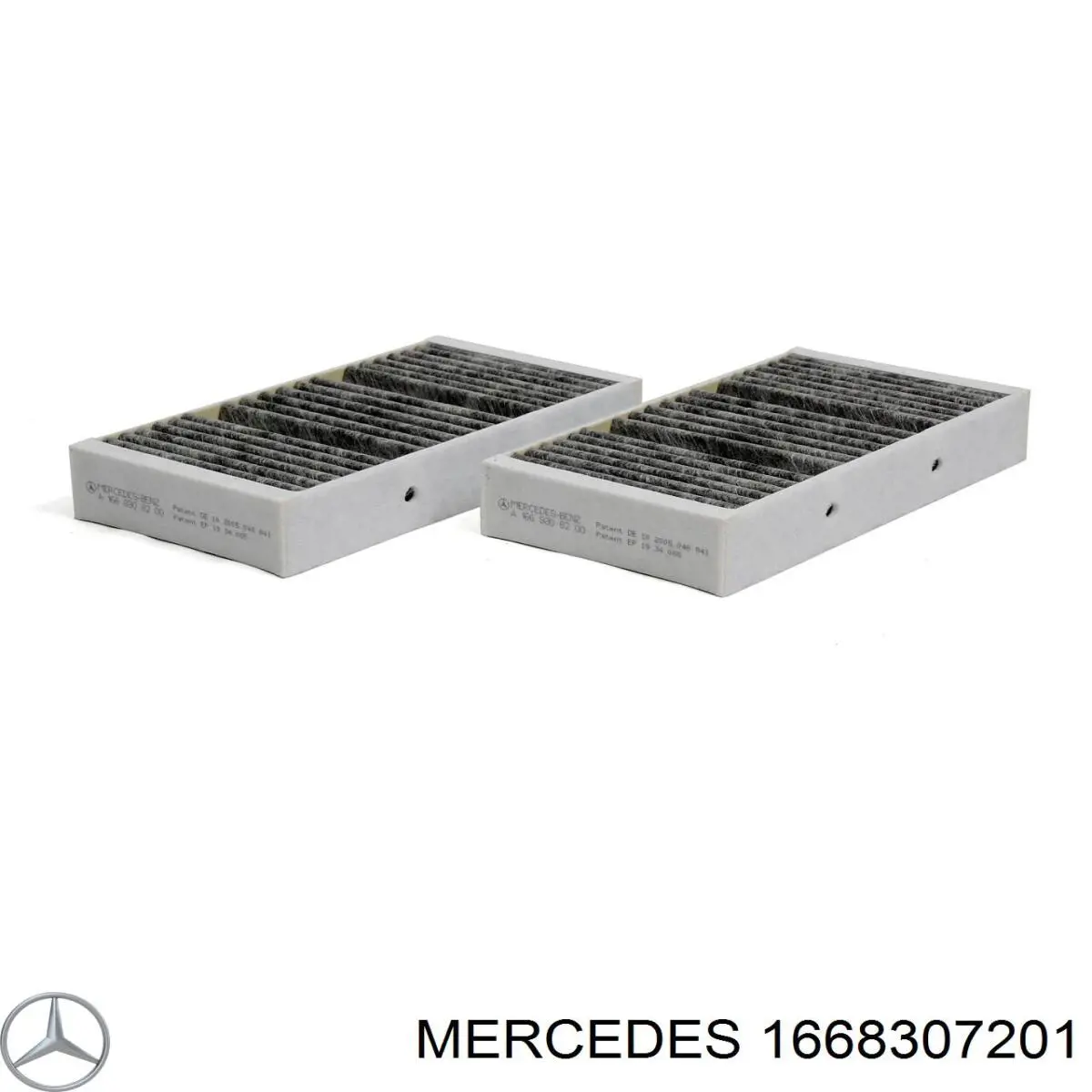 Filtro de salão Mercedes 1668307201 preço, a partir de 25,89 USD