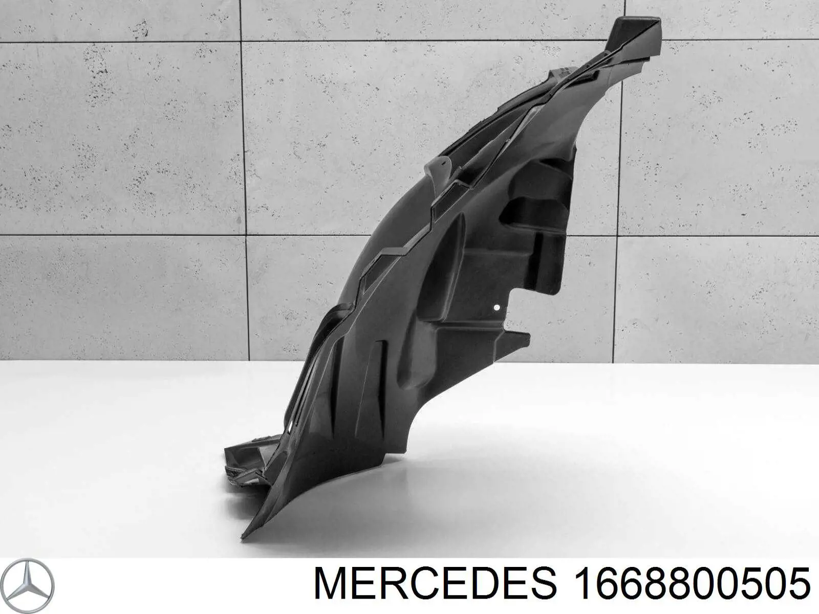 Guarda-barras esquerdo dianteiro do pára-lama dianteiro Mercedes 1668800505 preço, a partir de 50,68 USD