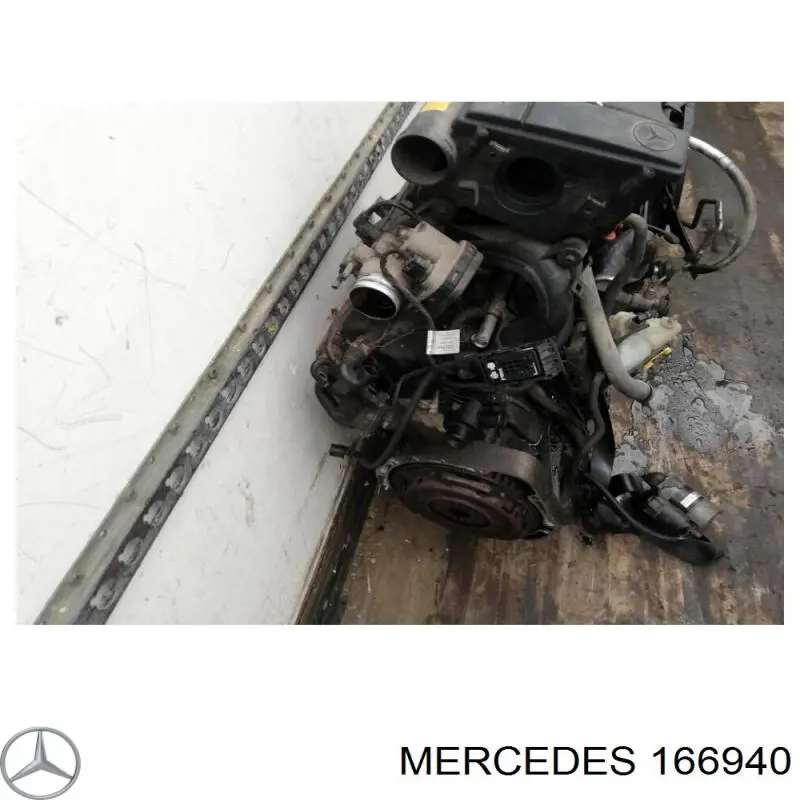 166940 Mercedes Motor montado