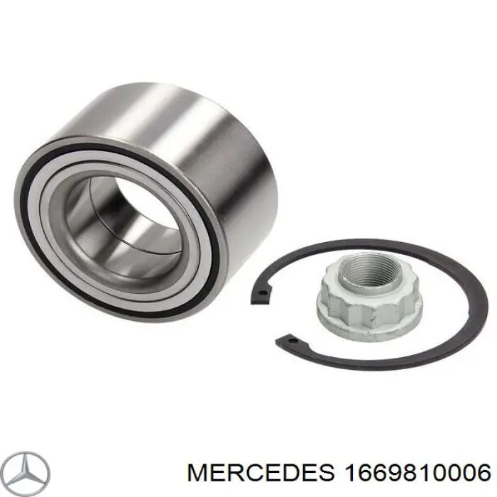 Rolamento de cubo dianteiro Mercedes 1669810006 preço, a partir de 46,52 USD