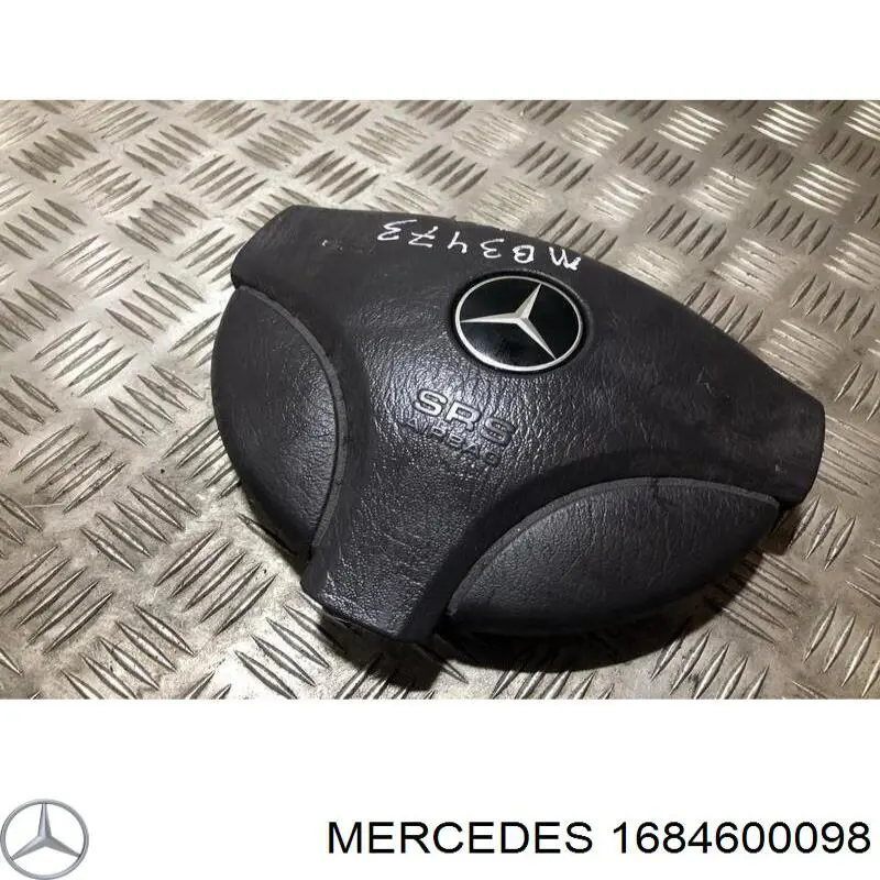 A16846001987D88 Mercedes Cinto de segurança (AIRBAG) de condutor