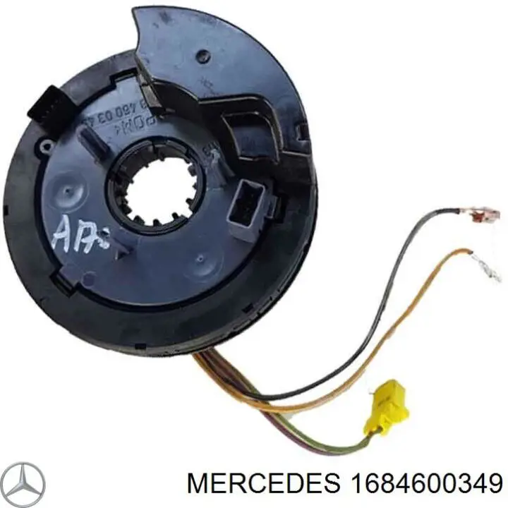 Compre A1684600349 Mercedes Anel AIRBAG de contato, cabo plano do volante