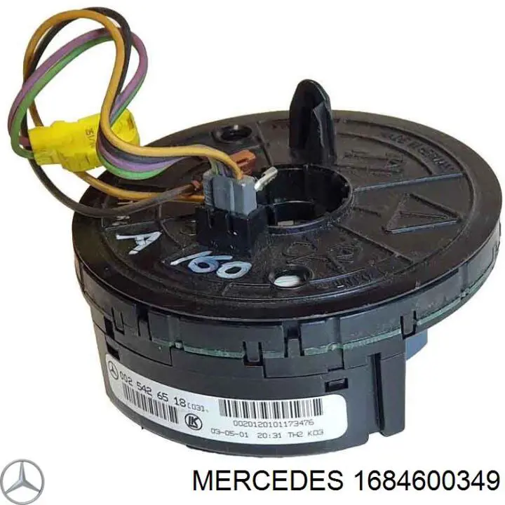 Anel AIRBAG de contato, cabo plano do volante Mercedes 1684600349 preço, a partir de 203,80 USD