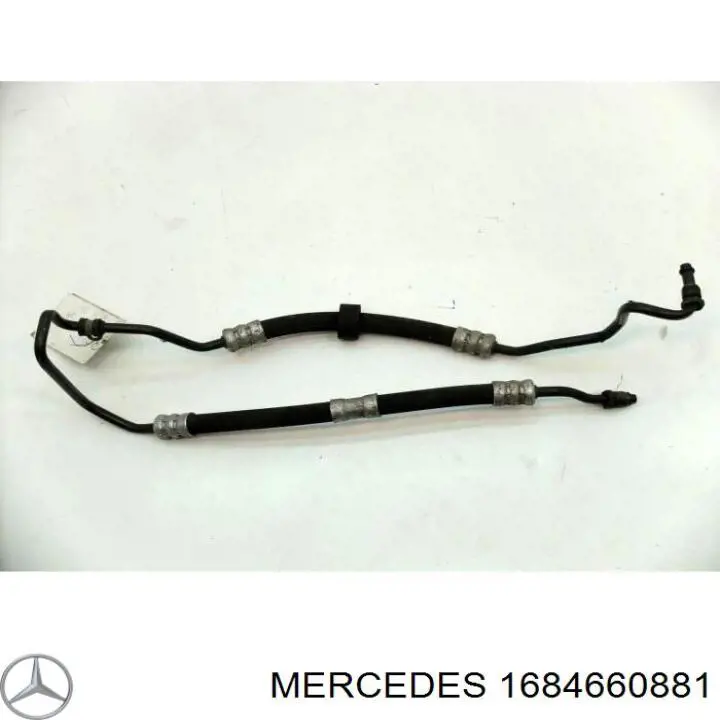 Mangueira da Direção hidrâulica assistida de pressão alta desde a bomba até a régua (do mecanismo) Mercedes A1684660881 preço, a partir de 97,97 USD