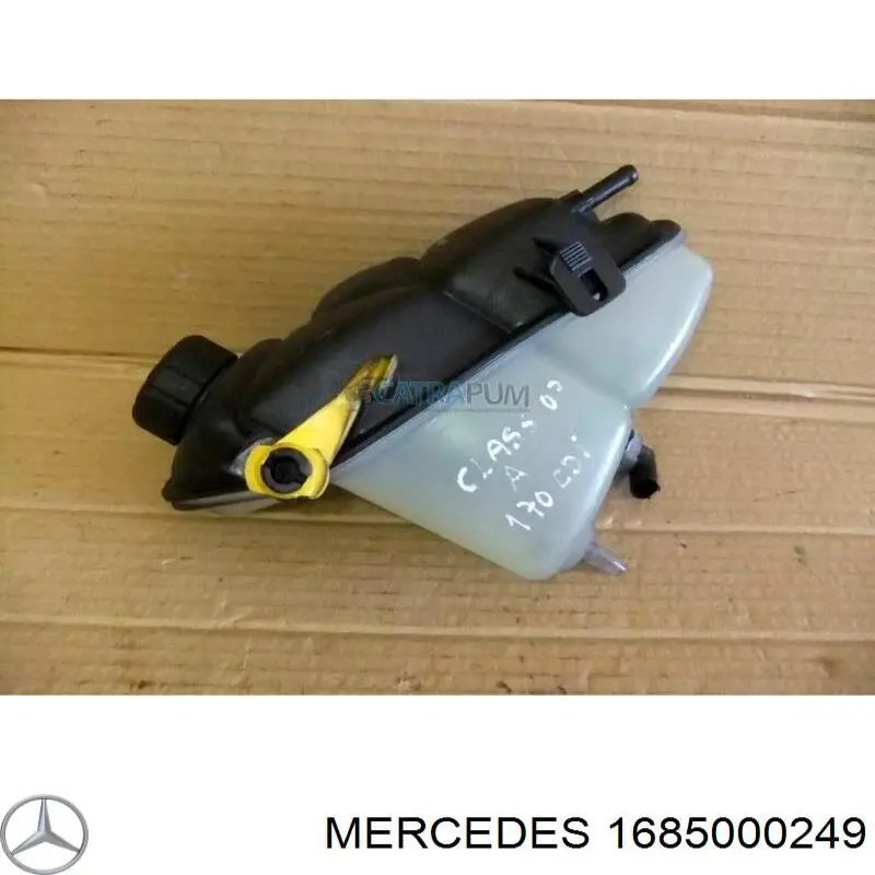 Compre 1685000249 Mercedes Tanque de expansão do sistema de esfriamento