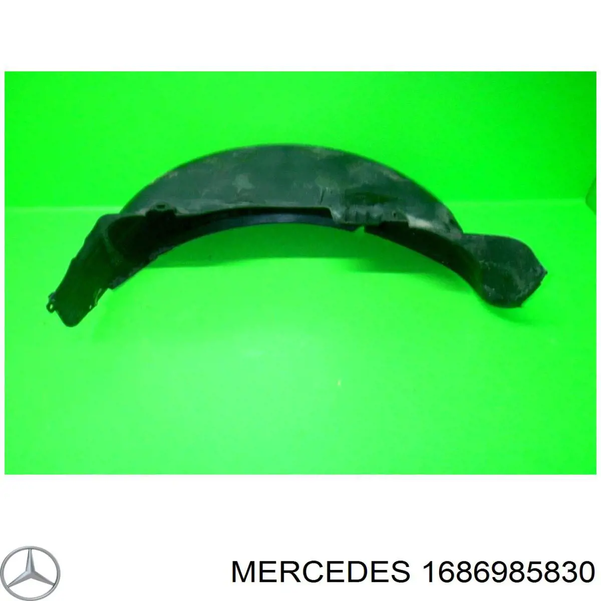 Guarda-barras do pára-lama traseiro direito Mercedes A1686985830 preço, a partir de 51,56 USD