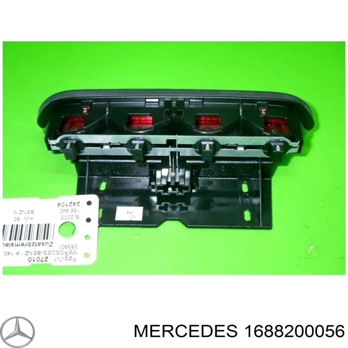 1688200056 Mercedes Sinal de parada traseiro adicional
