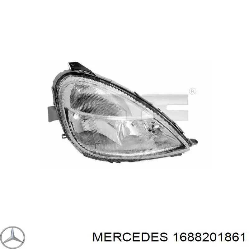 Luz direita Mercedes 1688201861 preço, a partir de 59,70 USD