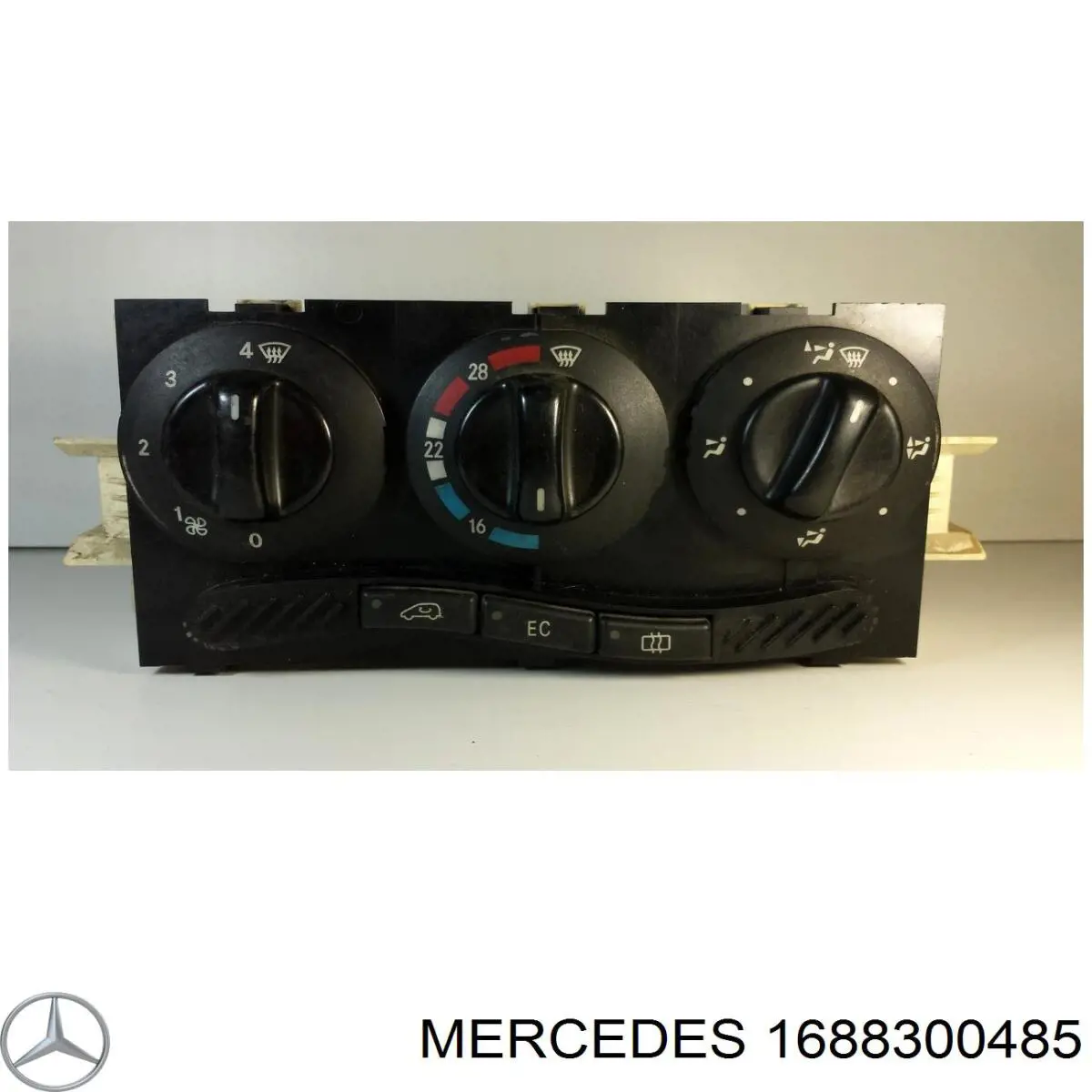 1688300485 Mercedes Unidade de controlo dos modos de aquecimento/condicionamento