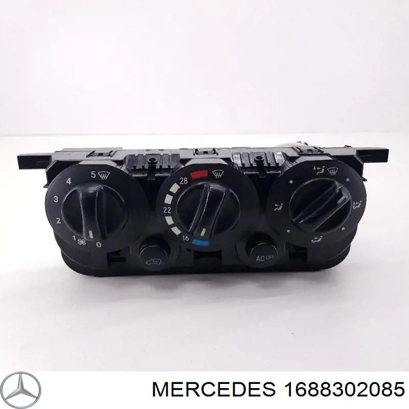 Unidade de controlo dos modos de aquecimento/condicionamento Mercedes 1688302085 preço, a partir de 76,62 USD