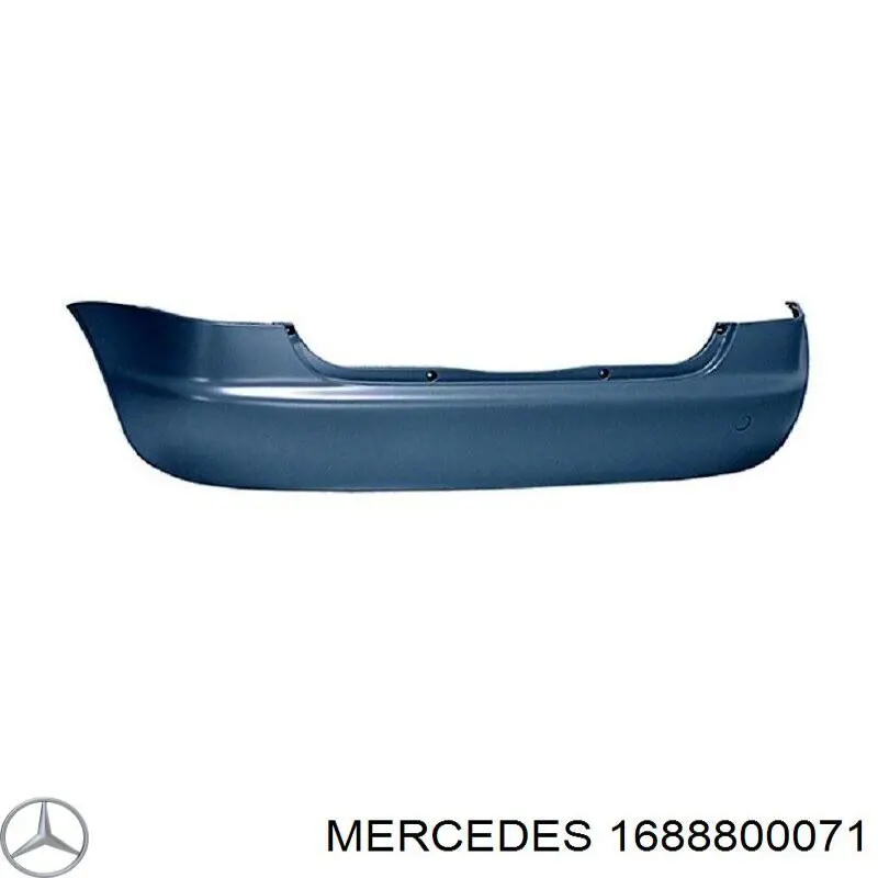 Compre 1688800071 Mercedes Pára-choque traseiro