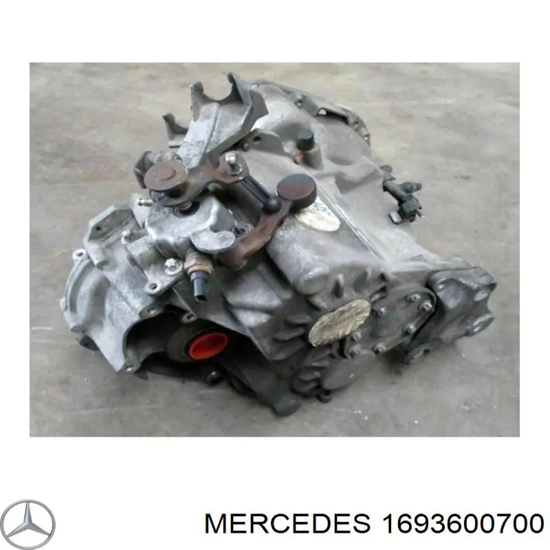 1693603000 Mercedes Caixa de Mudança montada (caixa mecânica de velocidades)