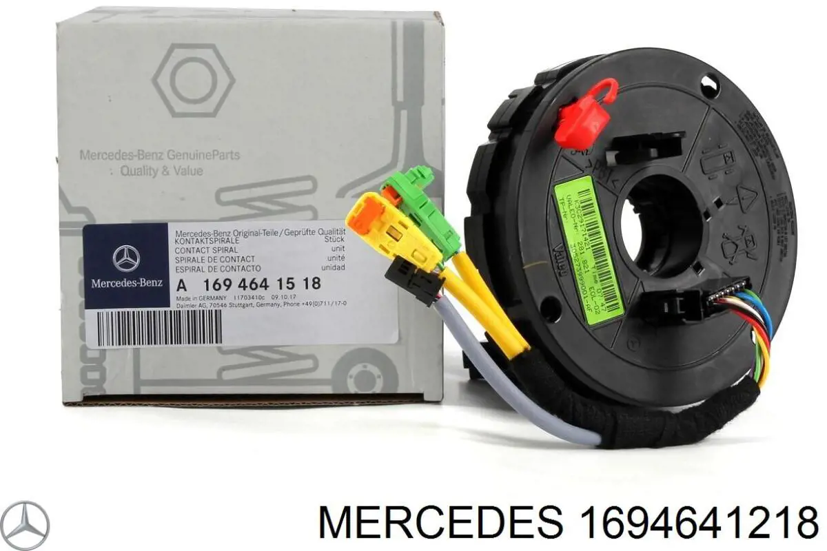 Anel AIRBAG de contato, cabo plano do volante Mercedes 1694640618 preço, a partir de 76,62 USD