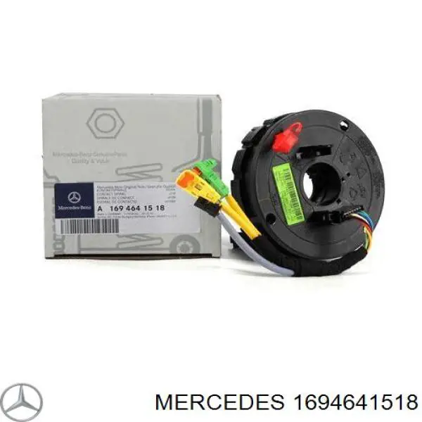 Anel AIRBAG de contato, cabo plano do volante A2035405645 Mercedes