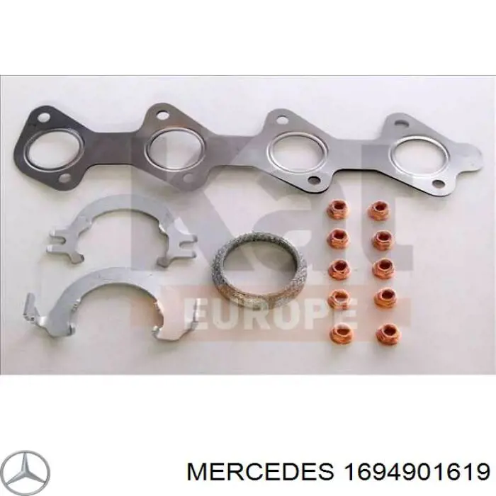 A1694901619 Mercedes Convertidor - catalisador