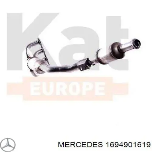 Convertidor - catalisador Mercedes A1694901619 preço, a partir de 553,57 USD