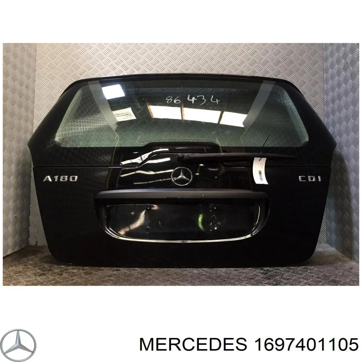 Porta traseira (3ª/5ª porta-malas (tampa de alcapão) Mercedes A1697401105 preço, a partir de 296,25 USD