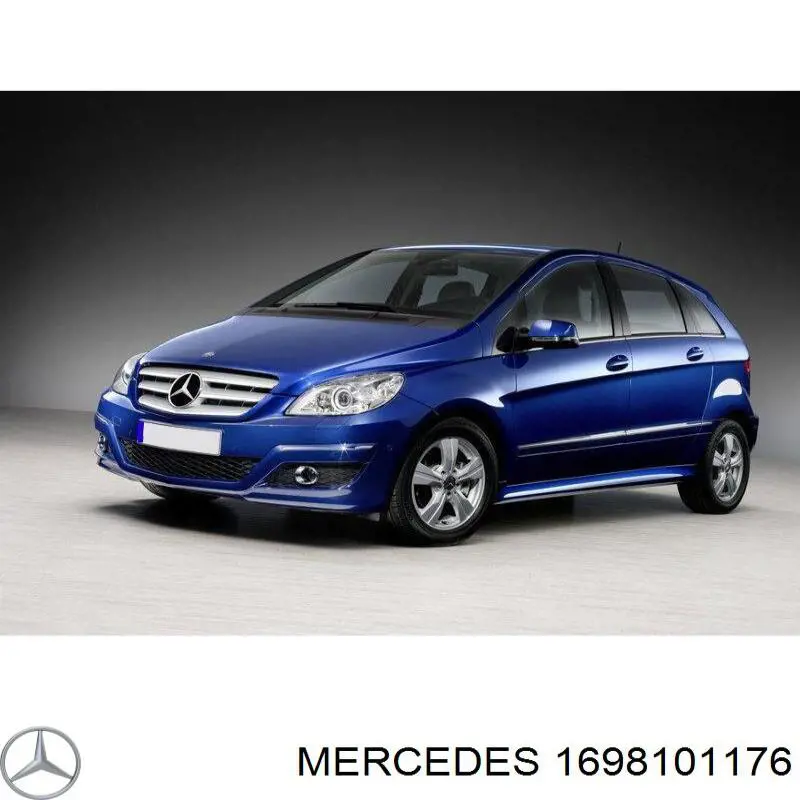A1698101176 Mercedes Espelho de retrovisão esquerdo