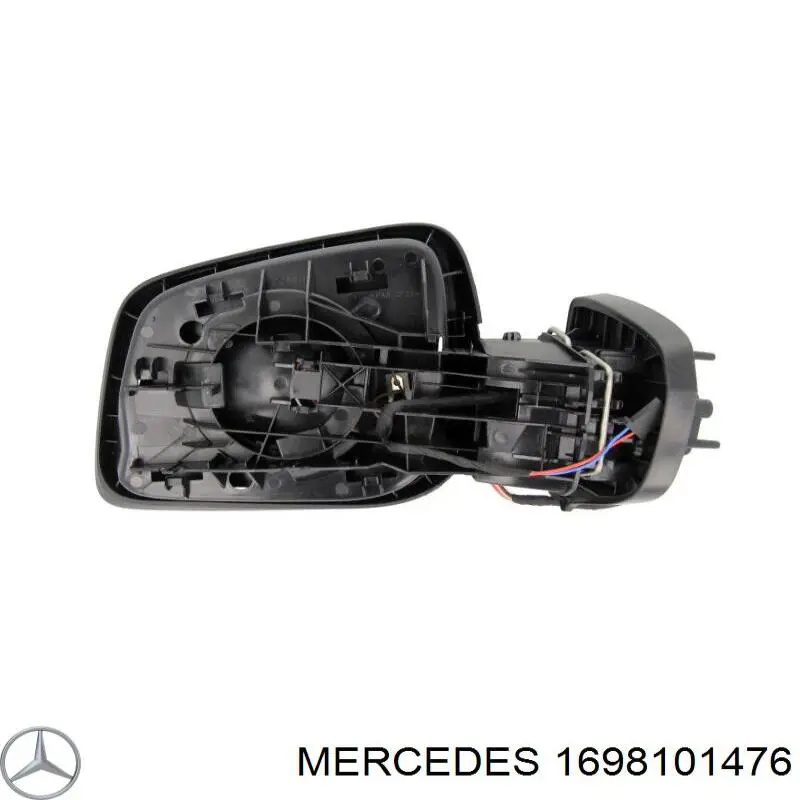 1698101476 Mercedes Espelho de retrovisão direito