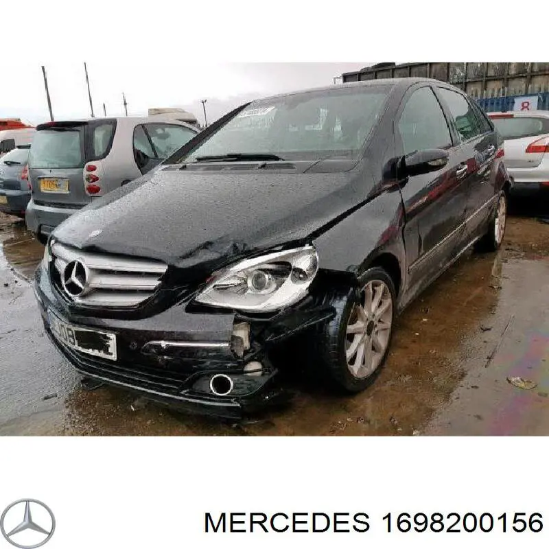 Lanterna da luz de fundo de matrícula traseira Mercedes A  W169