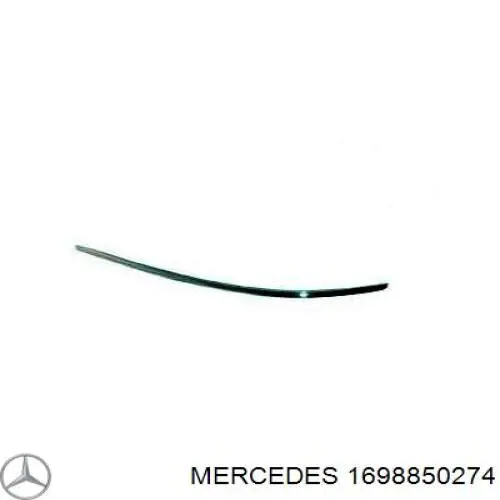 Compre 1698850274 Mercedes Moldura direita do pára-choque dianteiro