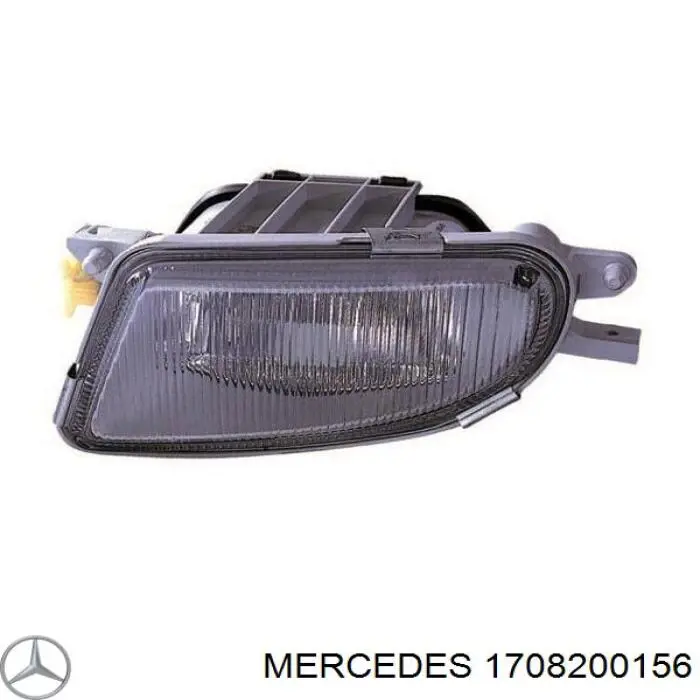Luzes de nevoeiro esquerdas Mercedes 1708200156 preço, a partir de 47,67 USD