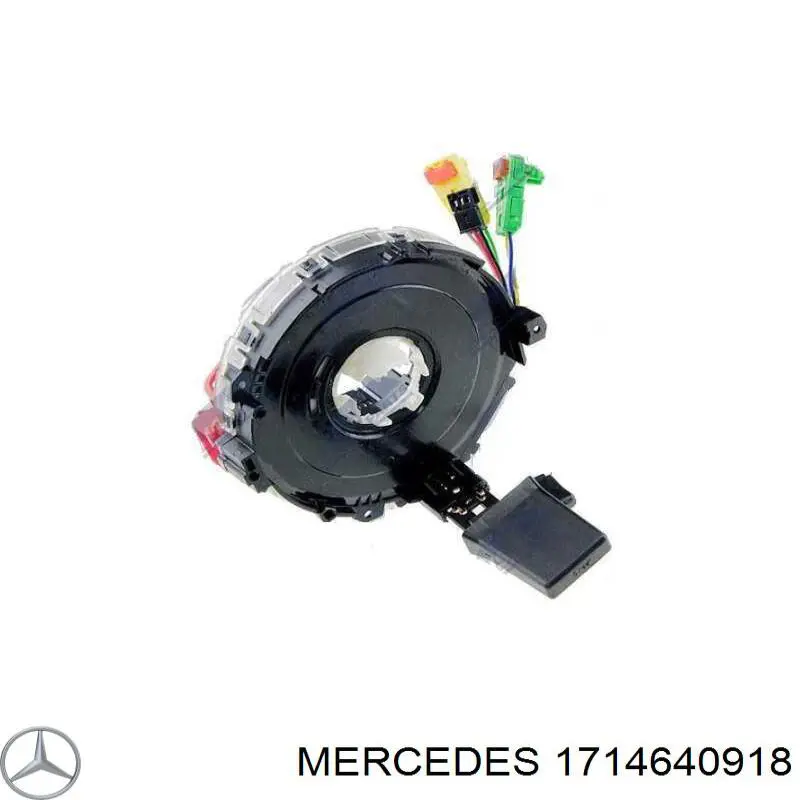 1714640918 Mercedes Anel AIRBAG de contato, cabo plano do volante