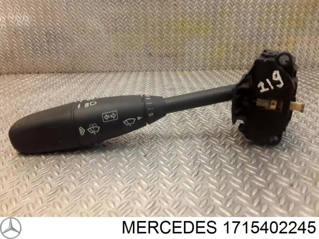 Compre 1715402245 Mercedes Comutador esquerdo instalado na coluna da direção