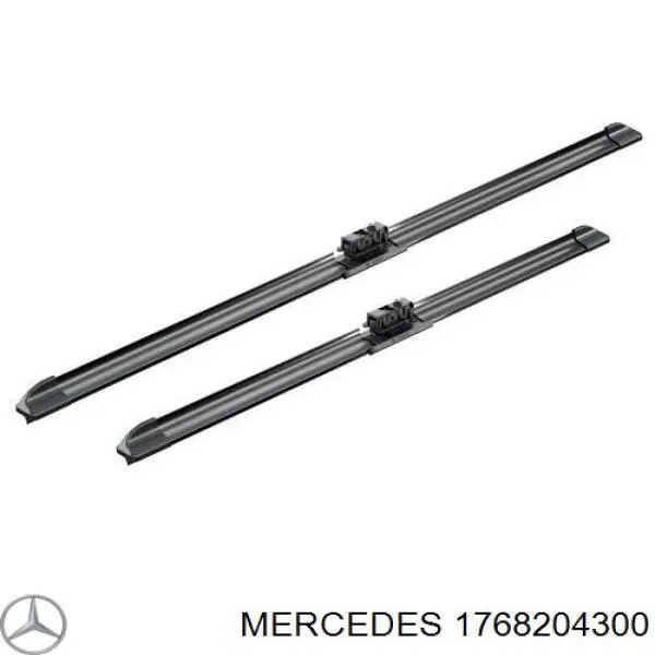 Compre A176820430090 Mercedes Limpa-pára-brisas do pára-brisas, kit de 2 un.