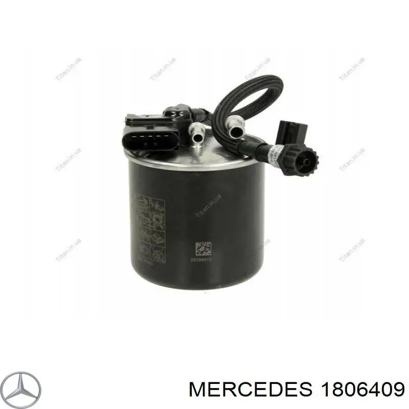 1806409 Mercedes Kit de filtros para um motor