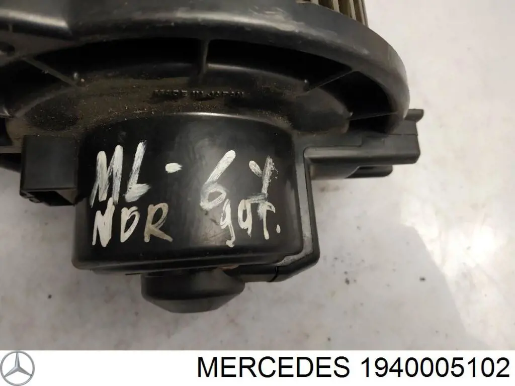 1940005102 Mercedes Motor de ventilador de forno (de aquecedor de salão)