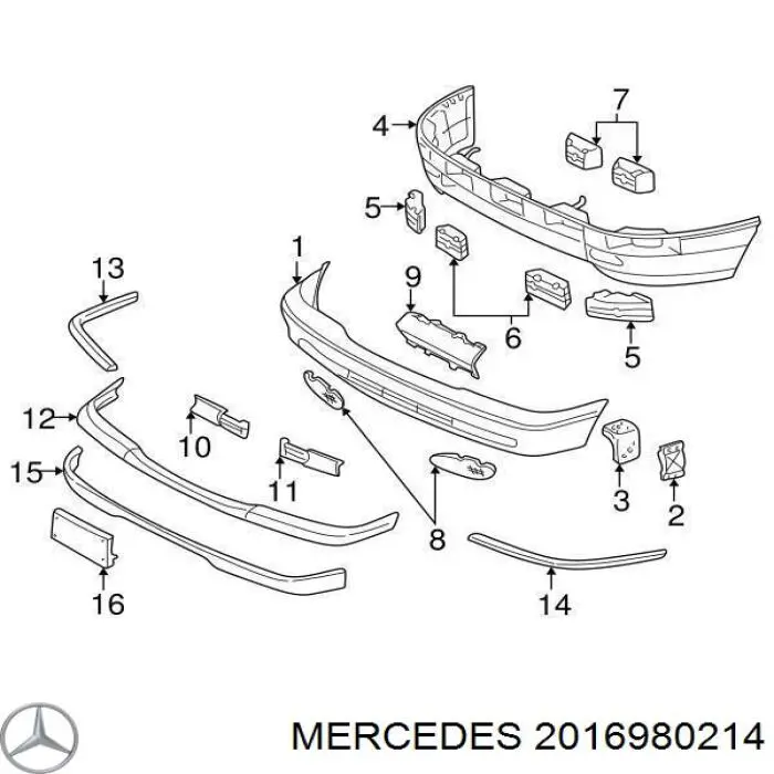 Compre A2016980214 Mercedes 